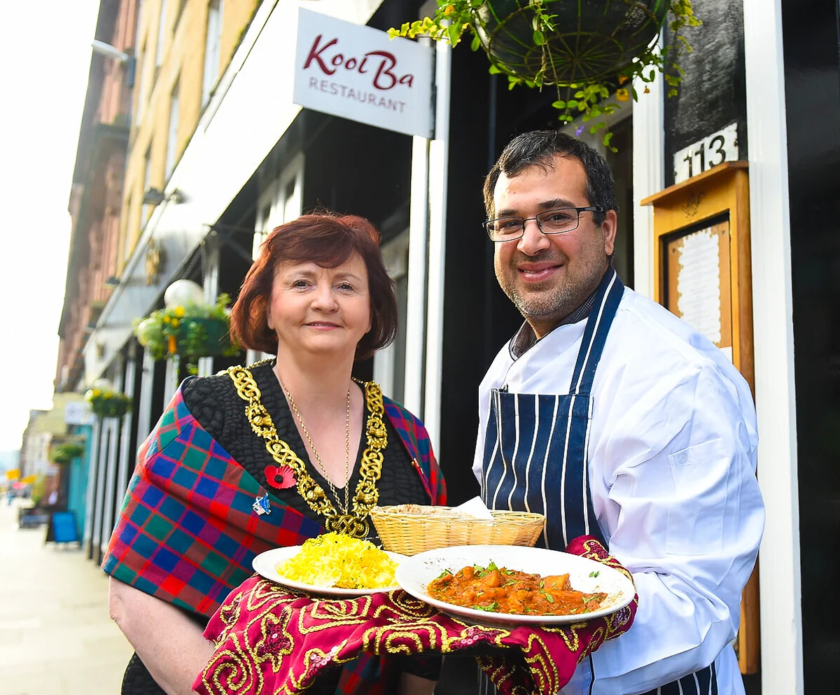 Authentic Persian food and grilled dishes served at Koolba persian restaurant glasgow